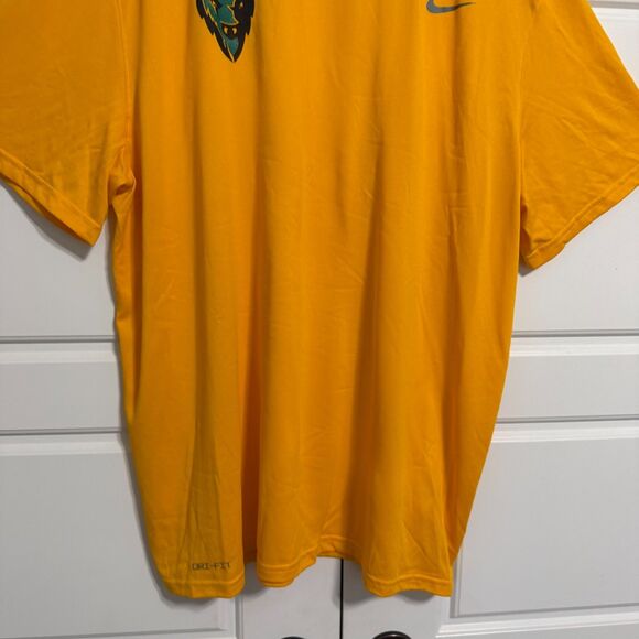 Nike North Dakota State Bison Football Shirt Men’s XXL Gold Polyester NWT - Picture 6 of 8